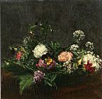 Henri Fantin-Latour Flowers V painting